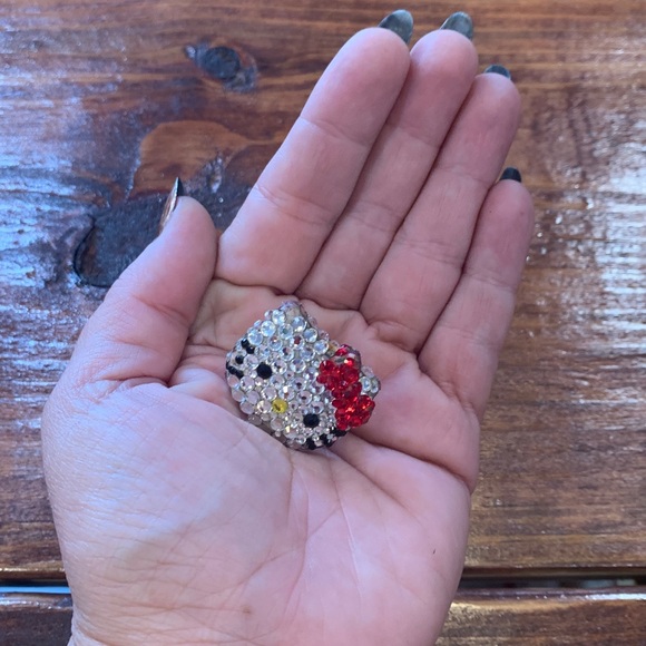 Hello Kitty Rhinestone Ring - Picture 11 of 16